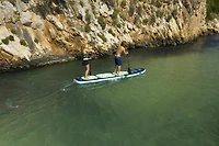 Aqua Marina - SUPER TRIP 14'0 Tandem Family Planche de Stand Up Paddle Gonflable (iSup)