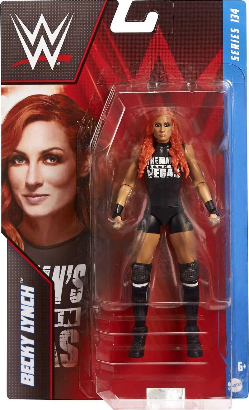 WWE Becky "The Man" Lynch Action Figure, 6-inch Collectible