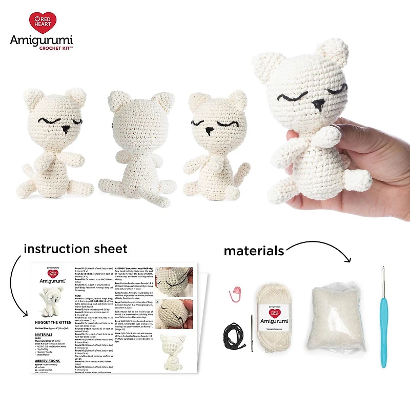 Red Heart™ AMIGURUMI Crochet Collection Kit