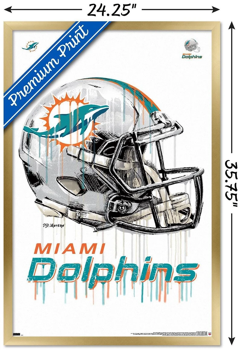 NFL Miami Dolphins - Casque anti-goutte 20