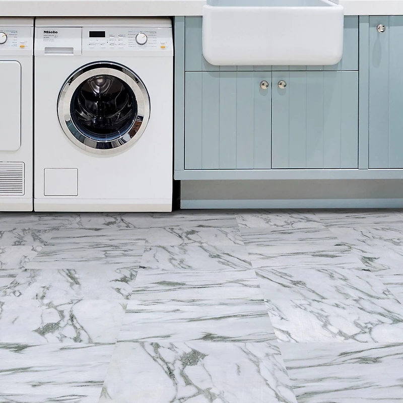 FloorPops Opaline carreaux de sol autocollant ensemble de 20