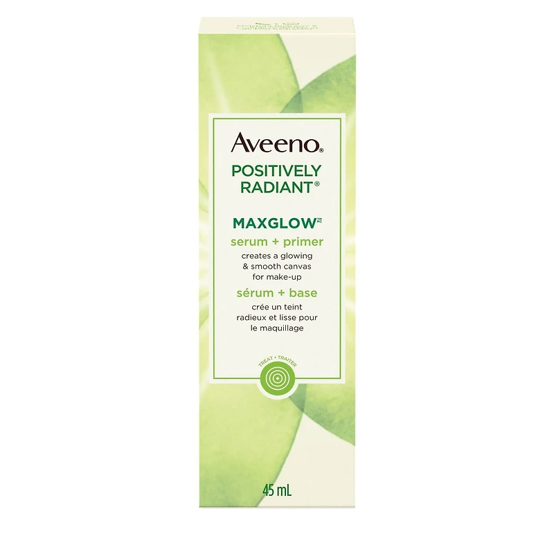 Aveeno MaxGlow Face Serum and Primer, 45 mL