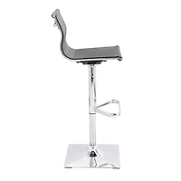 LumiSource Mirage Contemporary Adjustable Barstool