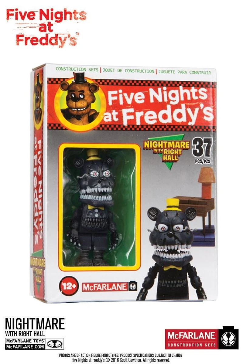 Five Nights At Freddy's Nightmare with Right Hall Construction Set