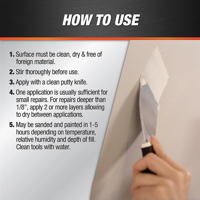 DAP Canada Alex plus Spackling 237ml, Professional Strength.Repairs Drywall, Wood&Metal