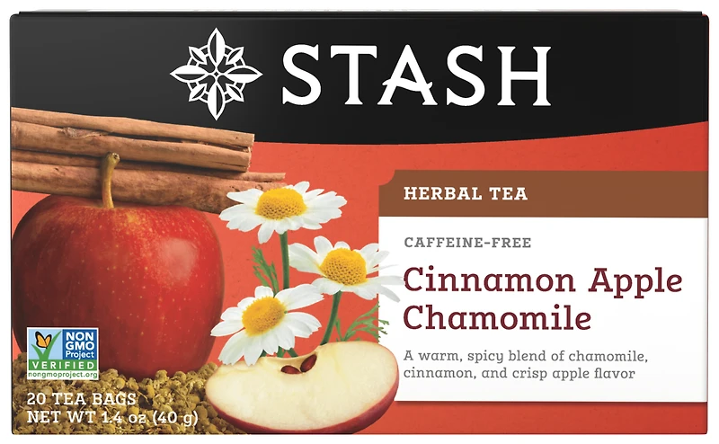 Stash Apple Cinnamon Chamomile, 20 tea bags