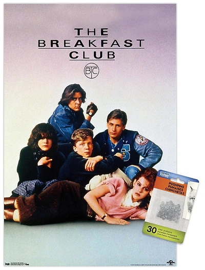 The Breakfast Club - One Sheet Wall Poster, 22.375" x 34"