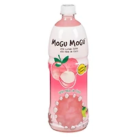 MOGU MOGU Lychee Juice Drink with Nata De Coco, 1 x 1L