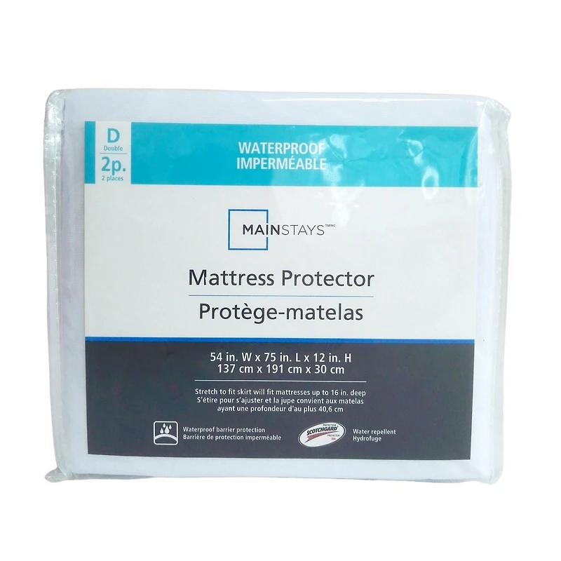 Mainstays Water Proof Mattress Protector