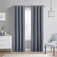 Malcolm Blackout Grommet Indoor Curtain