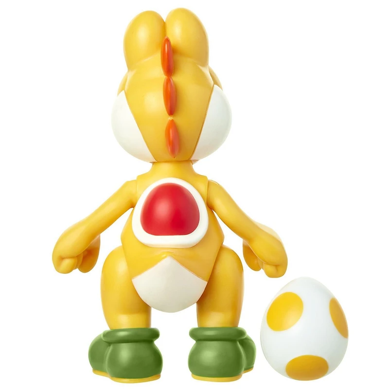 Nintendo figurine 4po jaune Yoshi avec oeuf