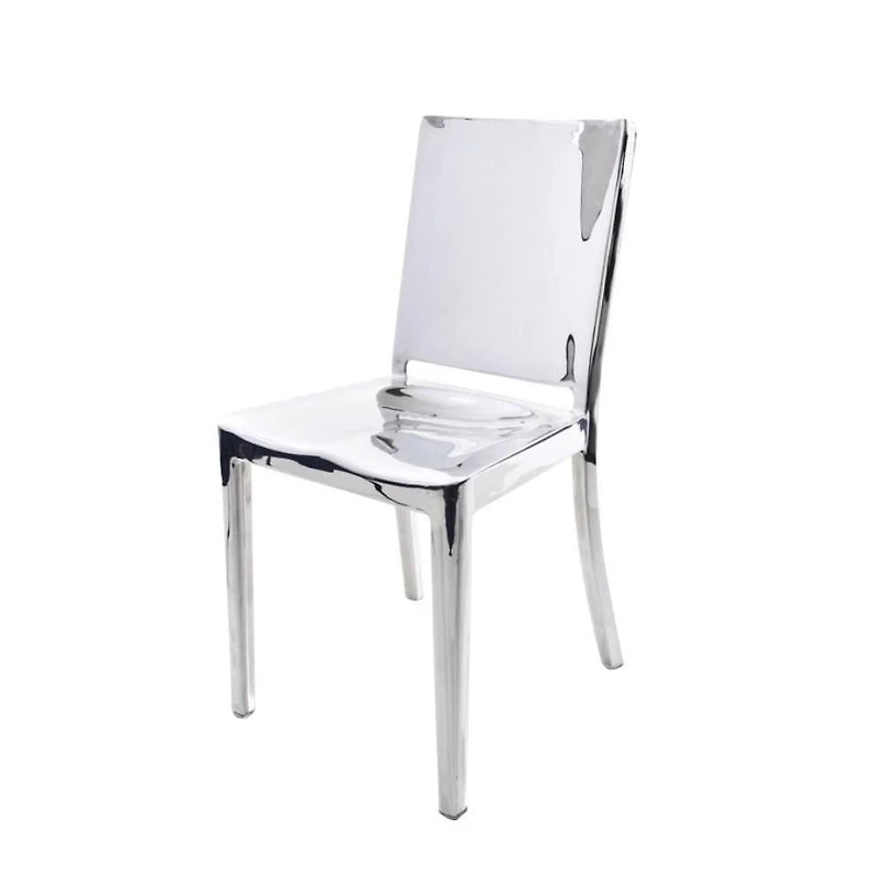 Roxan Dining Chair made oF Stainless Steel SET OF 2
