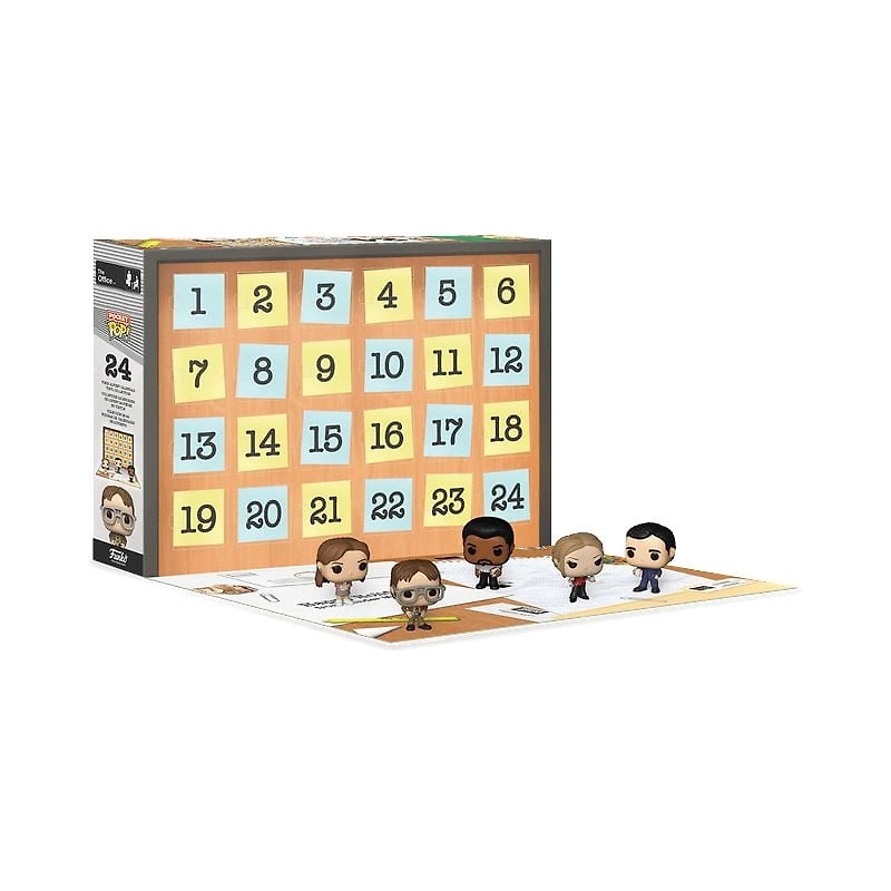 Funko Pocket Pop! The Office Advent Calendar Des Vacances De 24 Jours