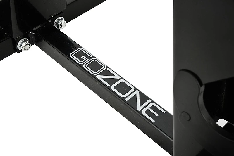 Support pour haltères avec cadre en A GoZone – Noir