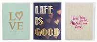 Pinnacle Frames Love Life Soft Brag Photo Album