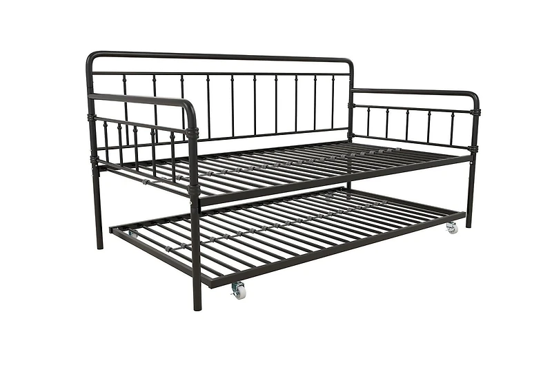 DHP Wallace Metal Daybed with Trundle