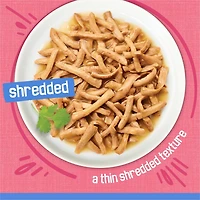 Friskies Shredded Chicken & Salmon Dinner, Wet Cat Food 156g, 156 g