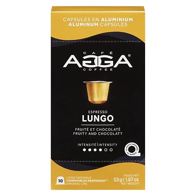 Capsules Lungo 10 unités