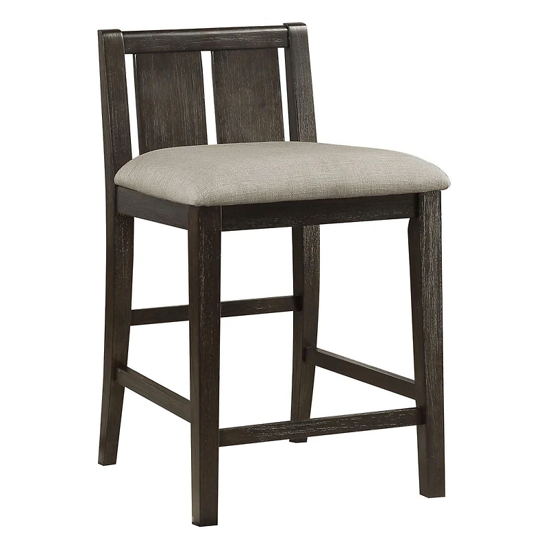 Topline Home Furnishings Ensemble de salle à manger multifonctionnel brun 3 pièces