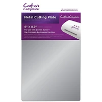 Crafters Companion  Gemini Jr. Plaque de coupe en metal.  6"x 8.9".