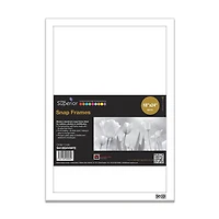 SECO Snap Poster Frame Case, 18 x 24 Inches, White