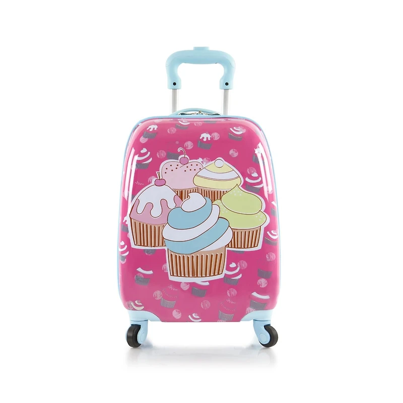 Kids Spinner Luggage-Cupcake