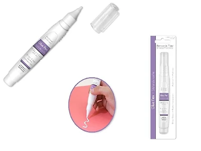 Scrapbook Glue: 25ml Glue Pen Clear Archival/Photo Safe, 25ml Glue Pen Clear