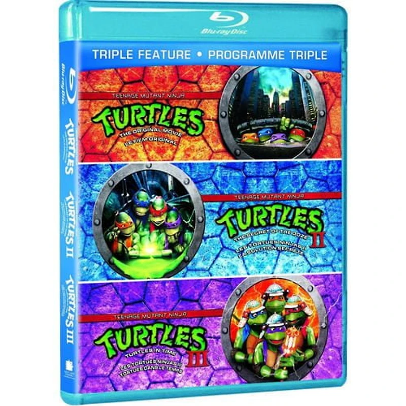 Teenage Mutant Ninja Turtles: The Original Movie / Teenage Mutant Ninja Turtles II: The Secret Of The Ooze / Teenage Mutant Ninja Turtles III: Turtles In Time