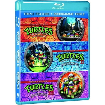 Teenage Mutant Ninja Turtles: The Original Movie / Teenage Mutant Ninja Turtles II: The Secret Of The Ooze / Teenage Mutant Ninja Turtles III: Turtles In Time