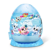 Rainbocorns Eggzania Frozen Mania by ZURU, Collectible Plush Toy for Girls 3+