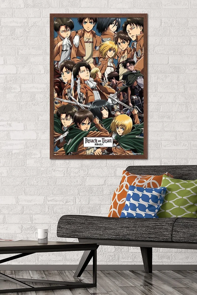 Attack on Titan - Collage Wall Poster