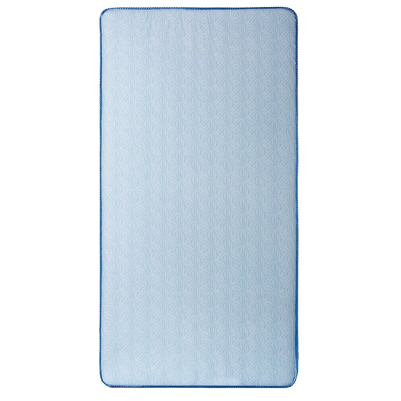 Dream On Me Moonlight Crib and Toddler Coil Mattress, Model #150-130 In Blue