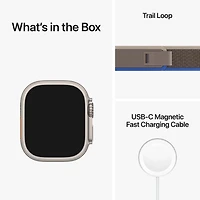 Apple Watch Ultra  (GPS + Cellular) 49mm - Blue/Gray Trail Loop