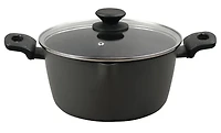 Oster Kingsway 5 Piece Aluminum Nonstick Cookware Set, Grey