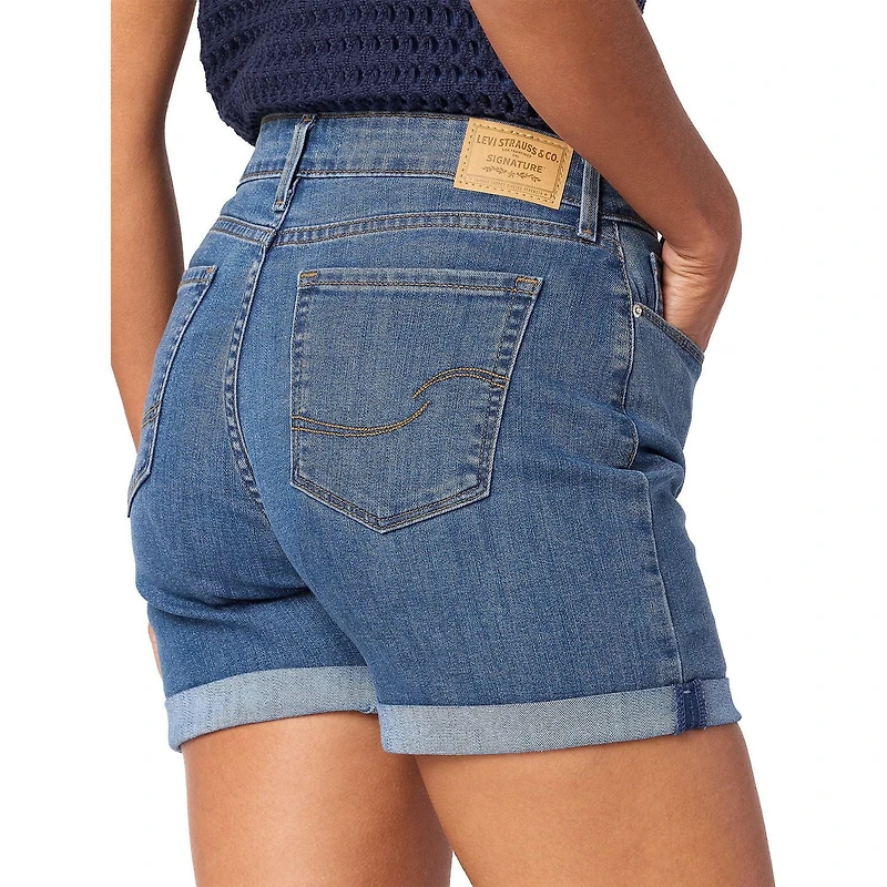 Short mi-taille 5 po pour femme Levi Strauss SignatureMC
