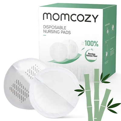 Momcozy Bamboo Fiber Disposable Nursing Pads 80 count
