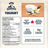 Quaker Yogurt Vanilla Granola Bars, 5 bars, 175GM