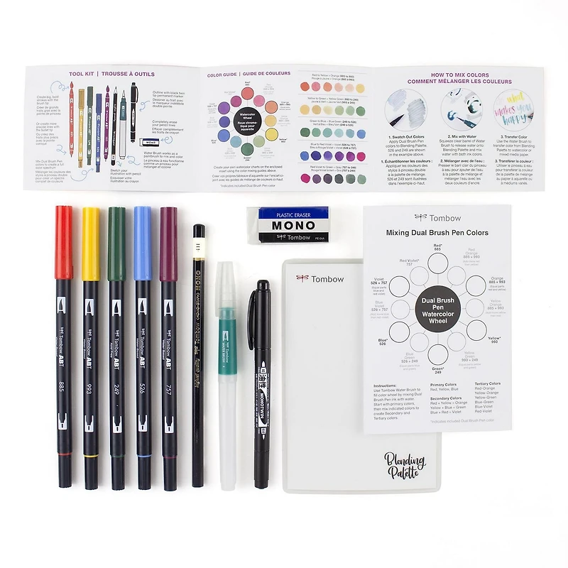 Ensemble Aquarelle Tombow