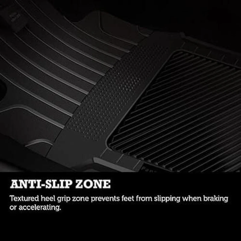 PantsSaver Custom Fit Car Floor Mats for Nissan NV200 2013-2021 All Weather Protection (Black)