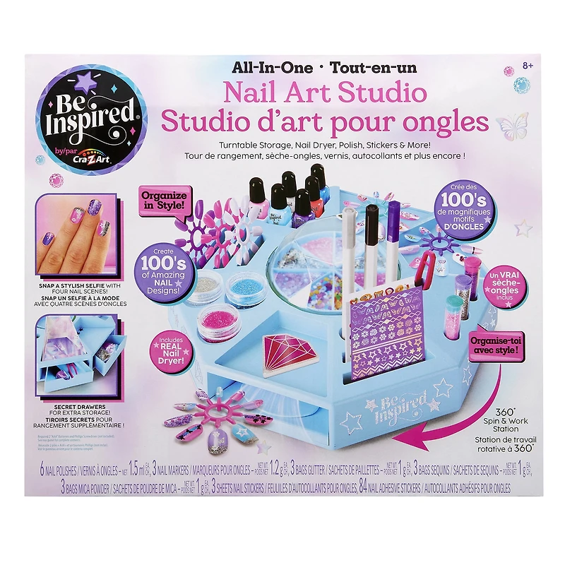 Be Inspired All in One Nail Art Studio Exclusive to Walmart