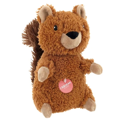 Only The Best For My Dog ® Jouet en peluche pour chien de 6,5 pouces, écureuil