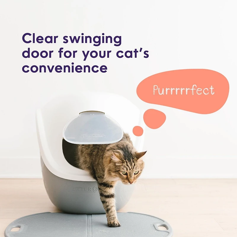 Dôme pour bac à litière Litter Genie Compatible avec le bac à litière Litter Genie