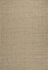 Tapis d'interieur exterieur abstrait Rug Branch Hogar, marron beige, bohème - Salon, chambre, salle a manger et cuisine