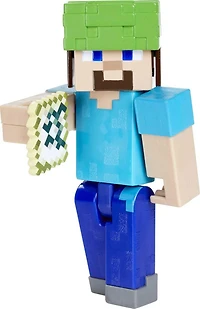 Figurine Steve Aquatique Construction de bloc Minecraft