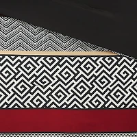 Mainstays Greek Key 7pc Bed in a Bag Set