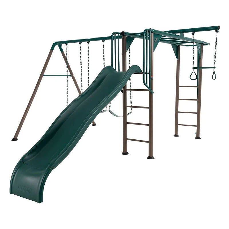 LIFETIME Outdoor Play Monkey Bar Adventure Swingset