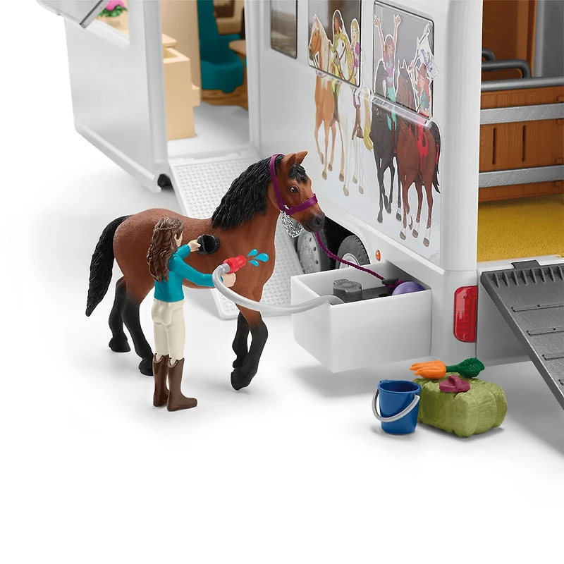 Schleich Camping-Car Equestre Ensemble de Jeu
