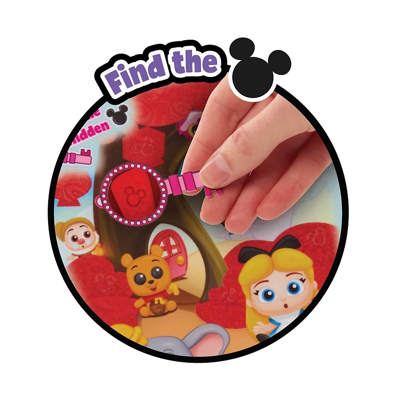 Disney Doorables Multi Peek Series 6 Jeweled Disney Princess Characters, Includes 5, 6, or 7 Collectible Mini Figures, Styles May Vary