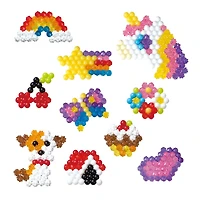 Aquabeads Arts & Crafts Charm Maker Theme Refill with Beads, Templates and Keychains