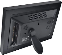 KODAK RWF-127 Cadre photo numérique WiFi, 10,1" FHD 1920 x 1200IPS, 32 Go, couleur noir rougeâtre, cadre en bois